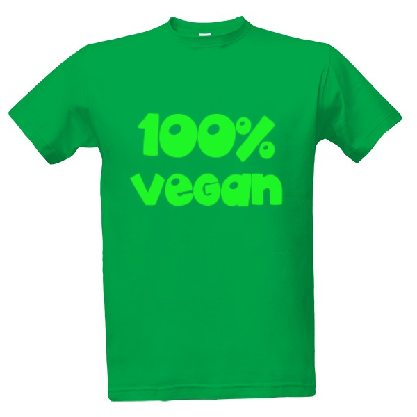 Tričko s potiskem Vegan prasátko