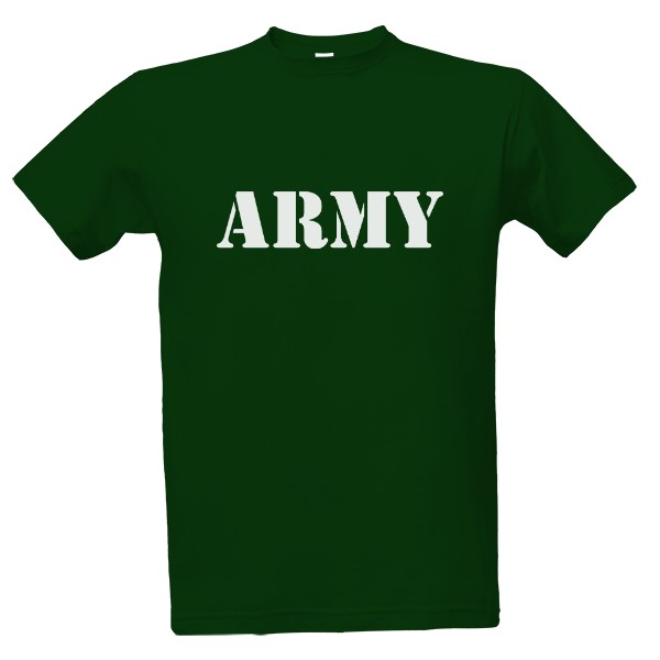 Tričko s potlačou Army tričko 