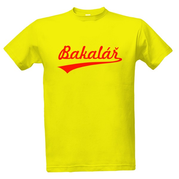 Tričko s potlačou Bakalář