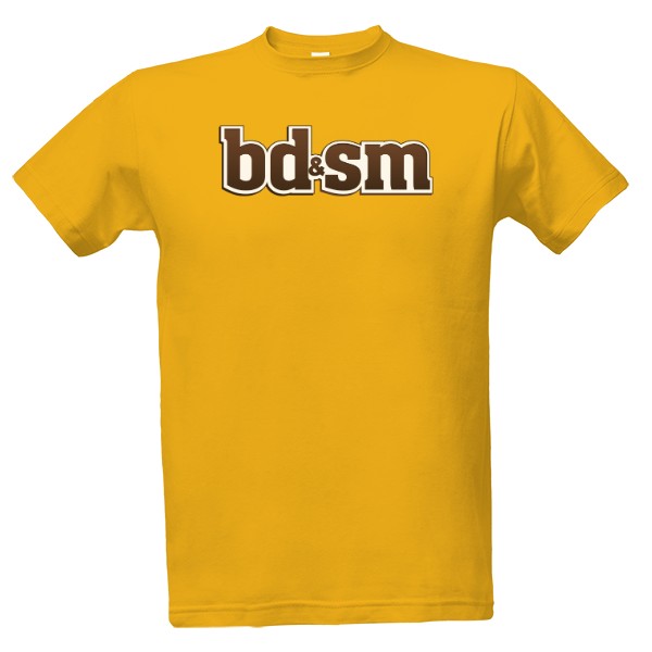 Tričko s potiskem BDSM