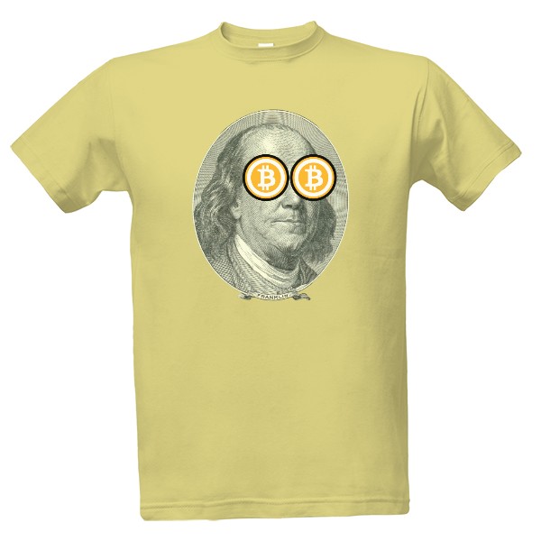 Tričko s potlačou Benjamin Franklin