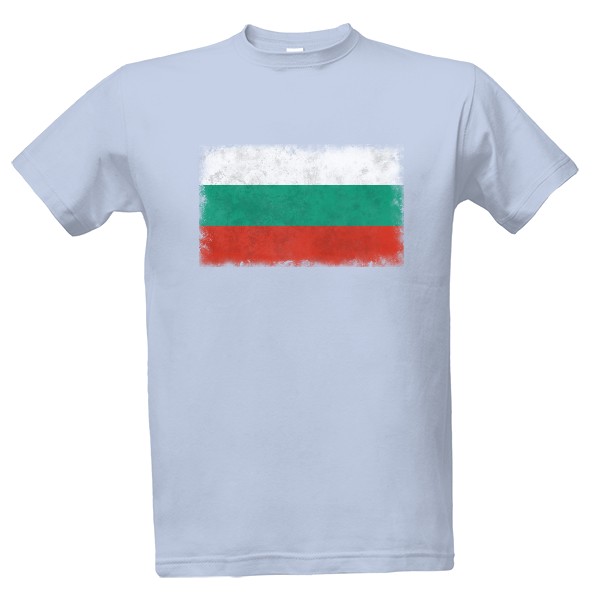 Tričko s potiskem Bulharská vlajka