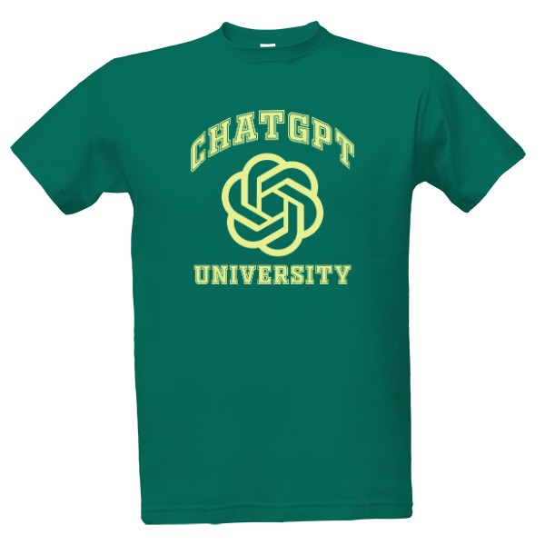 Tričko s potiskem Chatgpt University