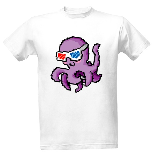 Tričko s potlačou Chobotnice