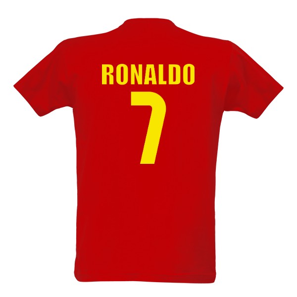 Tričko s potiskem Cristiano Ronaldo 7