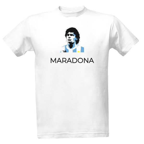 Tričko s potiskem Diego Maradona