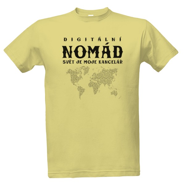 Tričko s potlačou Digitální nomád