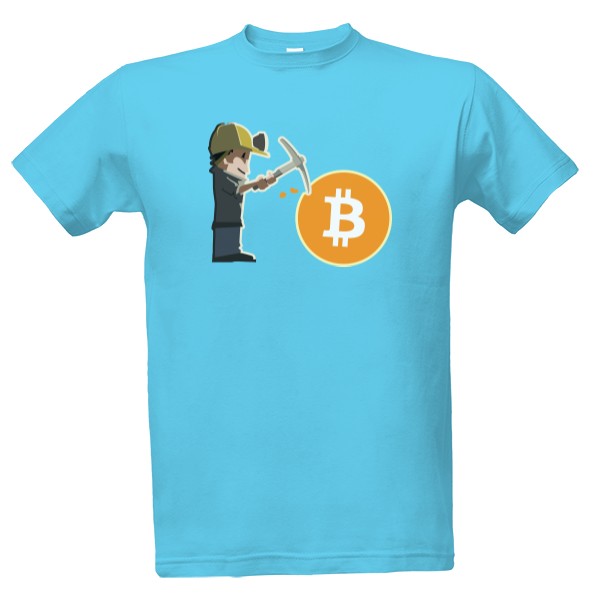 Tričko s potlačou Doluji Bitcoiny