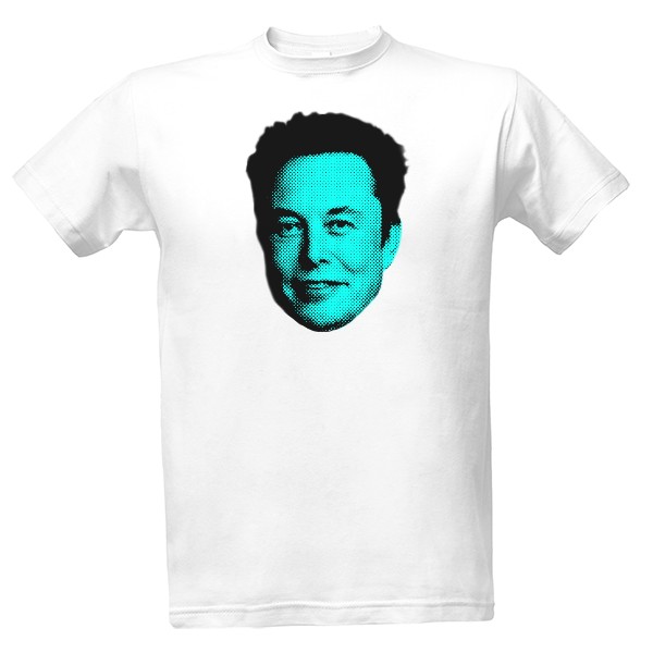 Tričko s potiskem Elon Musk