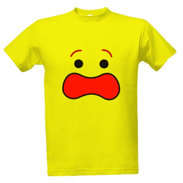 Tričko s potiskem Emoji s obličejem Lego