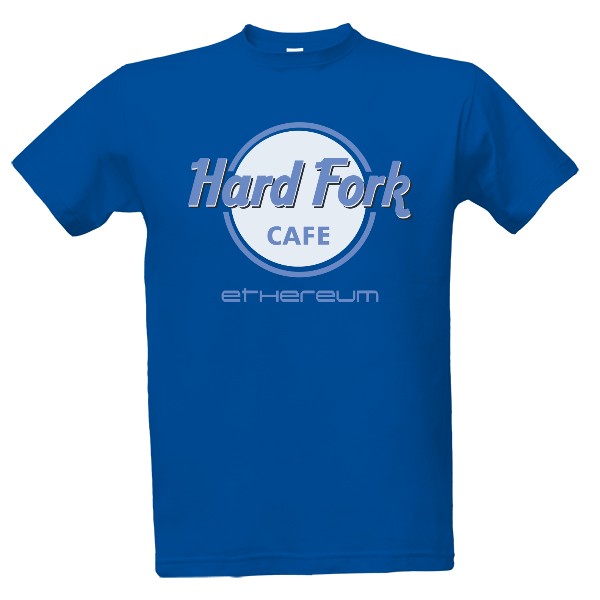 Tričko s potlačou Hard Fork Cafe