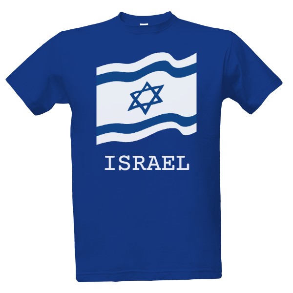 Tričko s potiskem Israel-Izrael