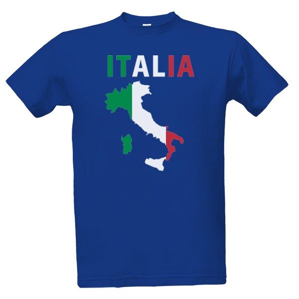 Tričko s potiskem Italia 