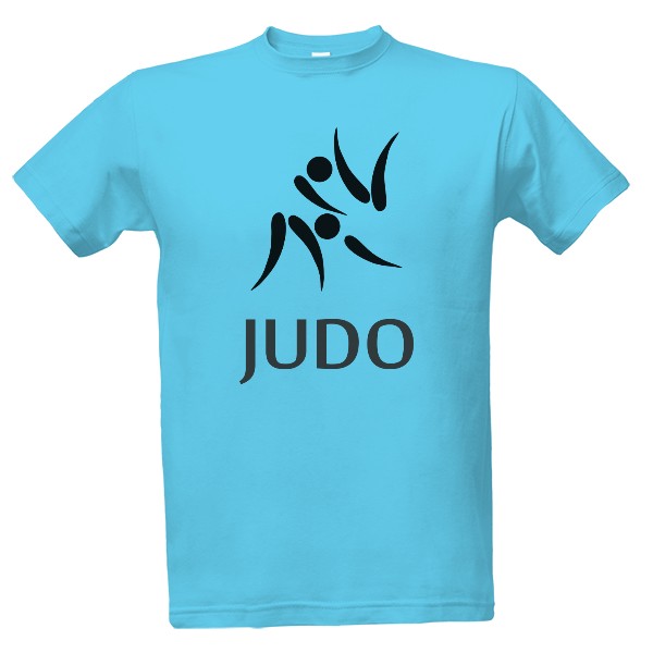 Tričko s potiskem Judo soutěž