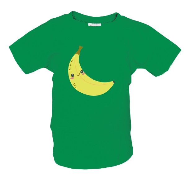 Tričko s potiskem Kawaii banan