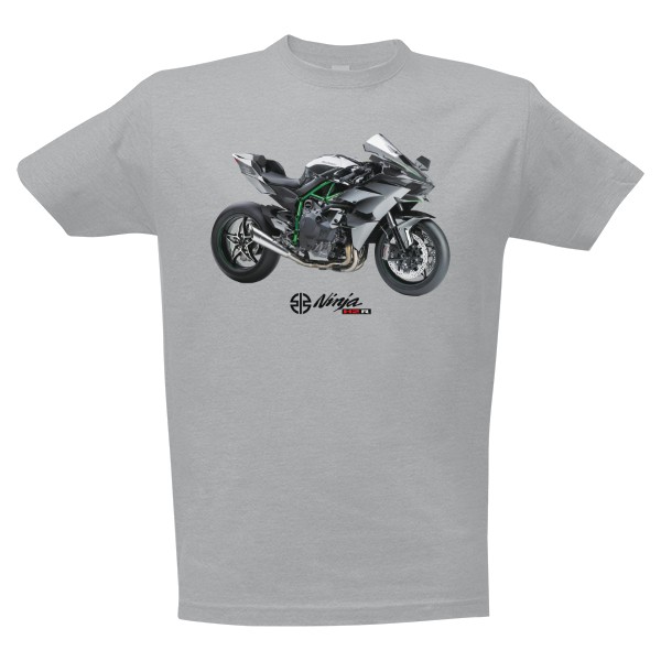 Tričko s potiskem Kawasaki Ninja H2 R