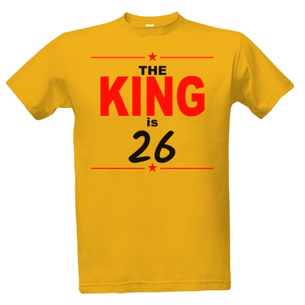 Tričko s potlačou King 26