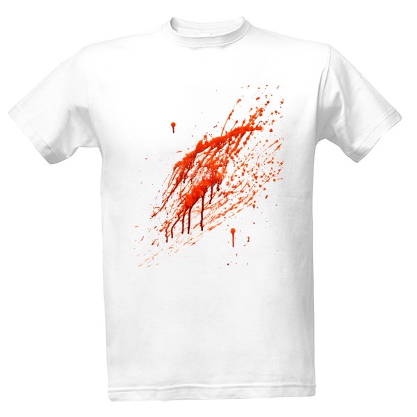 Tričko s potlačou Krev na tričku