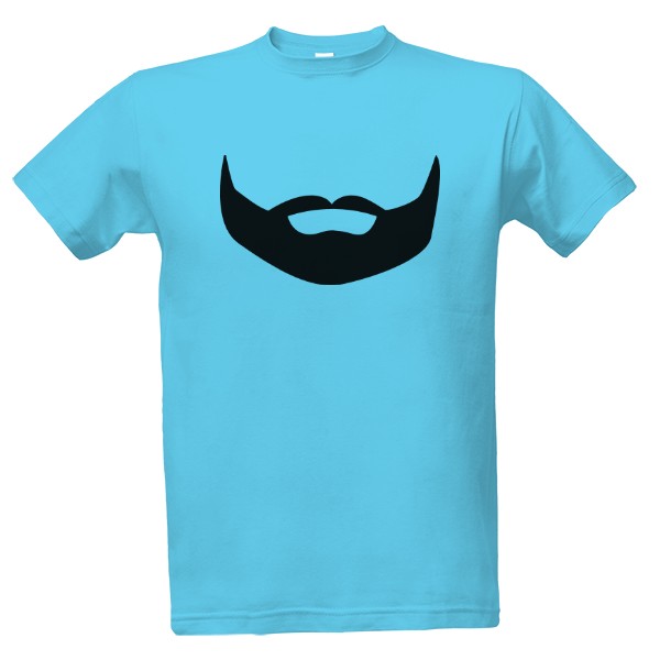 Tričko s potlačou Movember plnovous