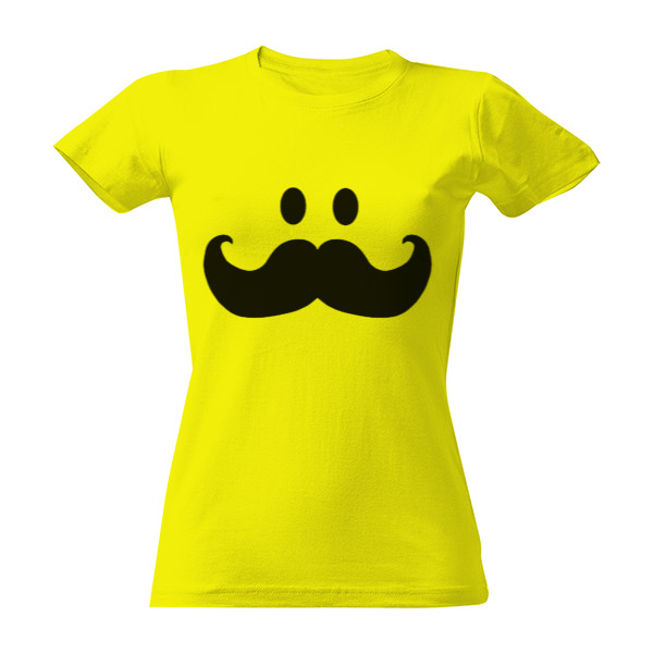 Tričko s potlačou Movember smiley