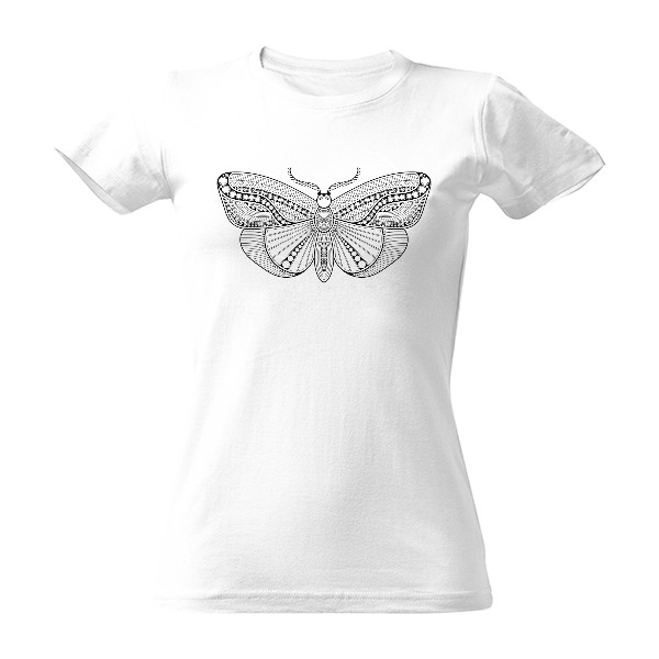 Tričko s potlačou Noční motýl