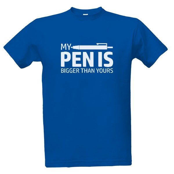 Tričko s potiskem Penis tričko