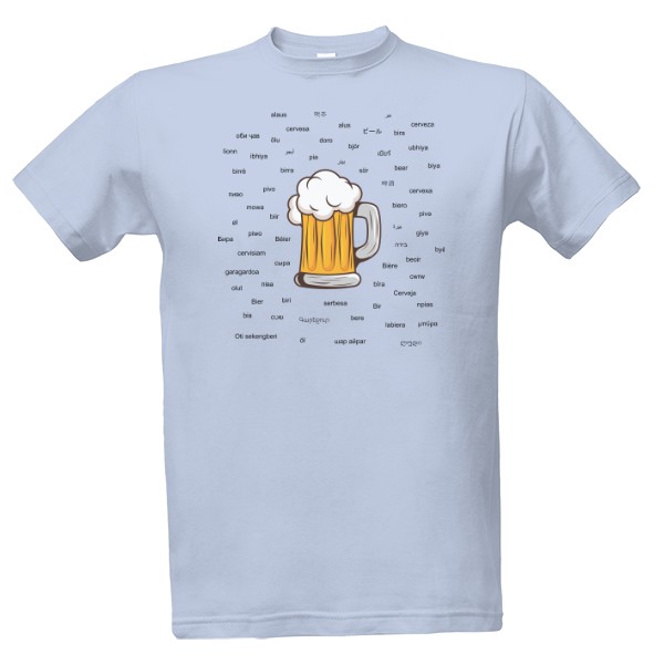 Tričko s potiskem Pivo ve světě