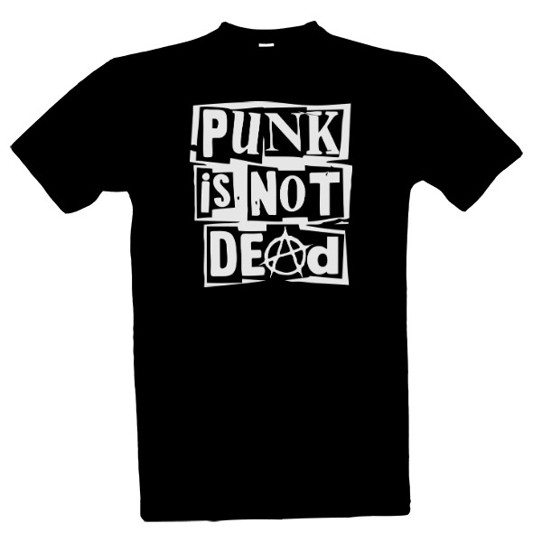 Tričko s potiskem Punk Is Not Dead