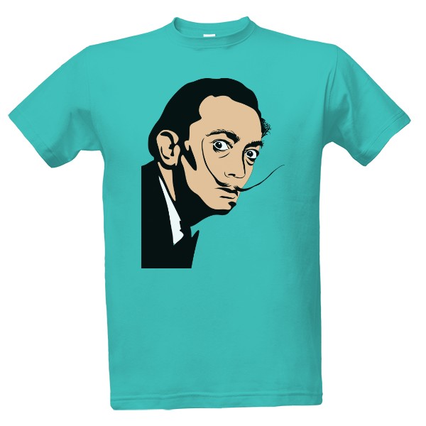 Tričko s potiskem Salvador Dalí