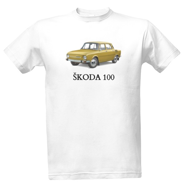 Tričko s potlačou ŠKODA 100