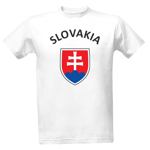 Tričko s potiskem Slovakia tičko