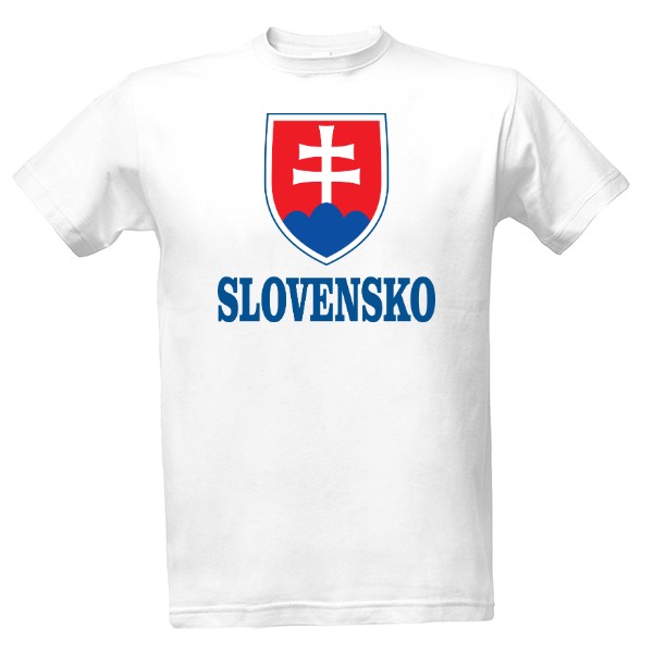 Tričko s potiskem Slovensko tričko