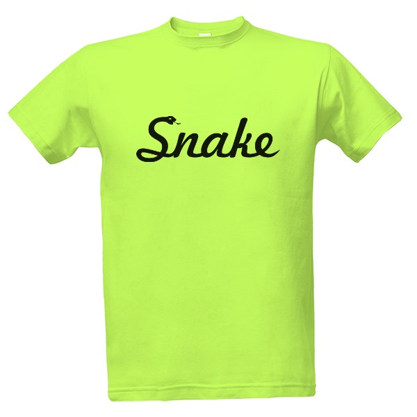 Tričko s potiskem Snake