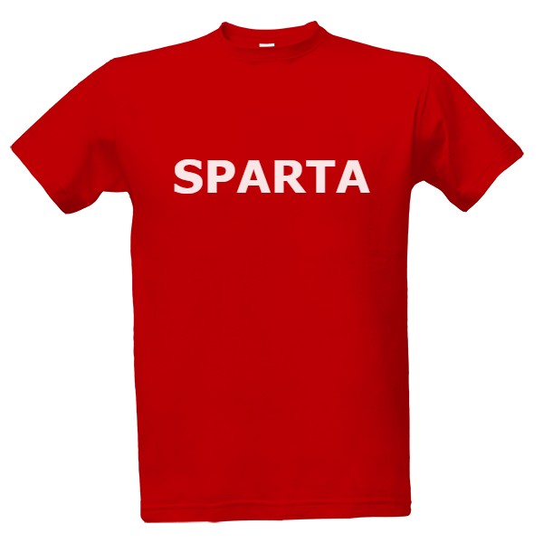 Tričko s potiskem Sparta 