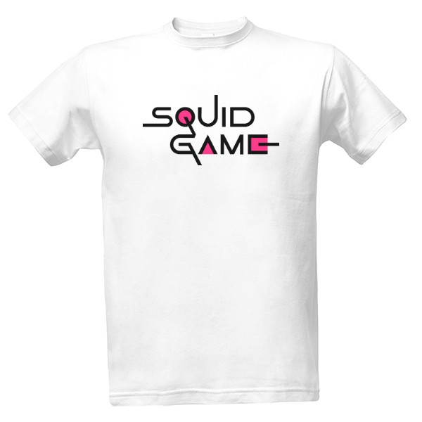 Tričko s potiskem Squid game