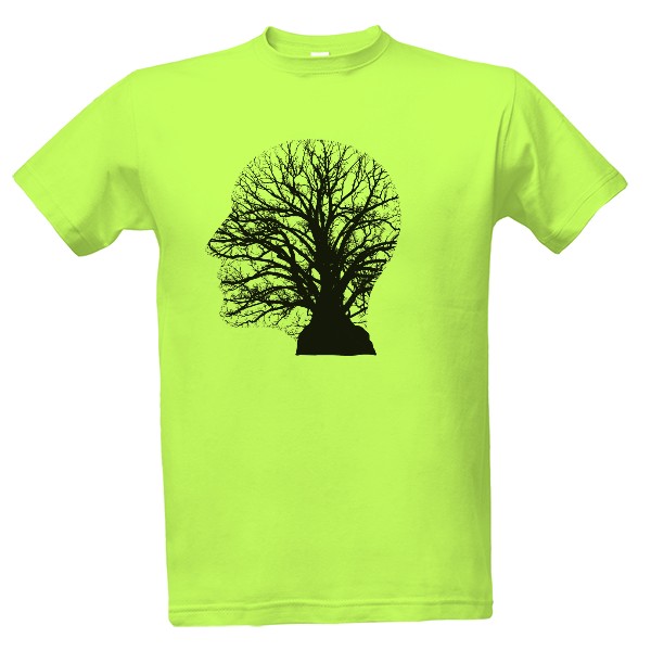 Tričko s potlačou Strom života - obličej
