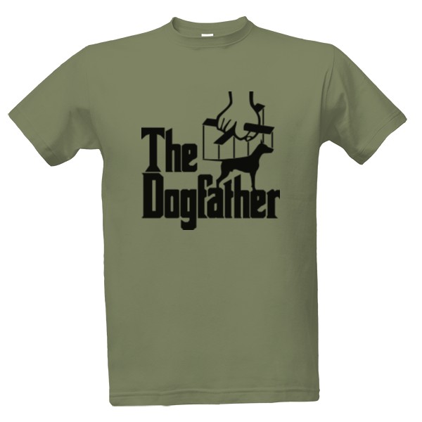 Tričko s potlačou The dogfather