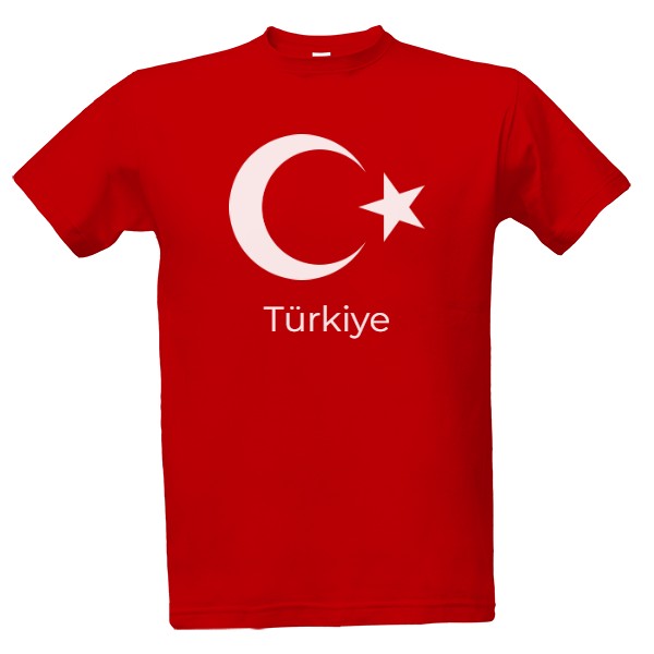 Tričko s potiskem Turecko