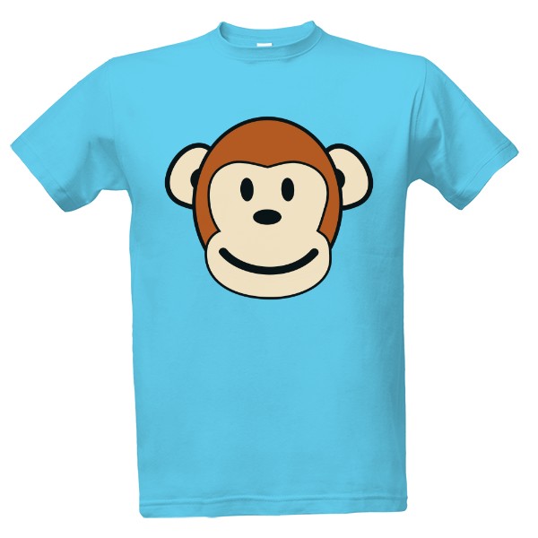 Tričko s potlačou Usměvavá opička