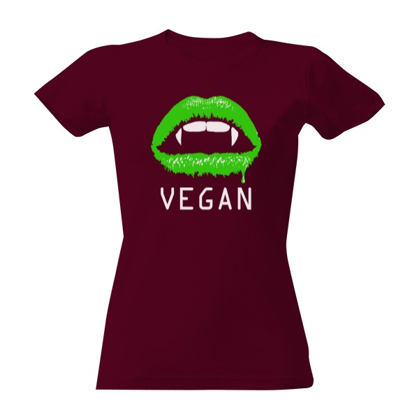 Tričko s potiskem Vampír - vegan