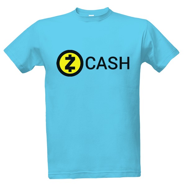 Tričko s potlačou ZCash 