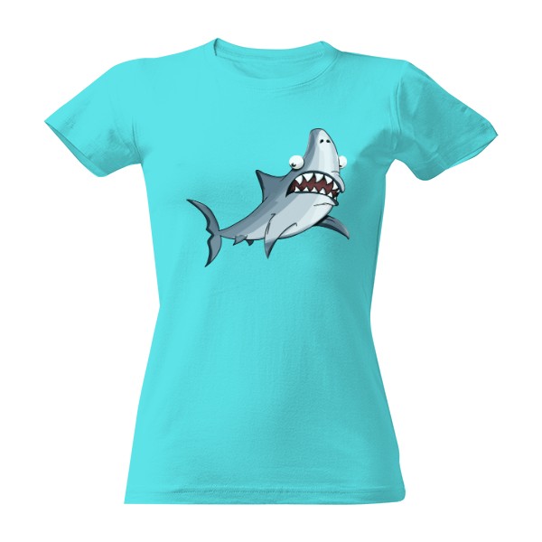 Tričko s potiskem Žralok divoký